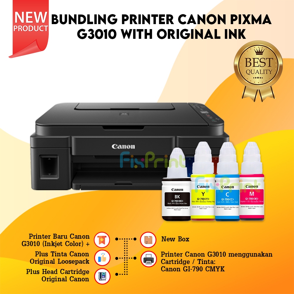 Jual Printer Canon PIXMA G4010 G3010 Wireless All in One Printer