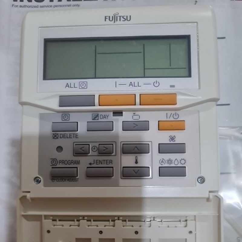 Jual Remote ac casset VRF FUJITSU UTY - CGGY original BARU | Shopee ...
