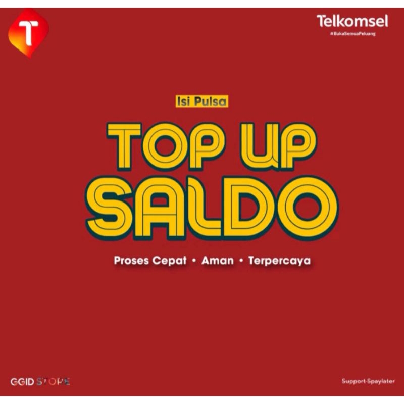 Jual stiker topup pulsa dan e-wallet semua bisa | Shopee Indonesia