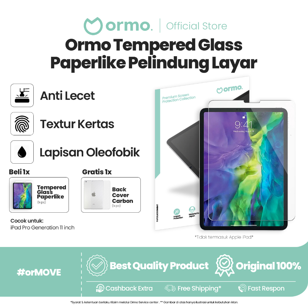 Paperlike Screen Protector Ipad Mini Paperlike Ipad 2019 Jual WIWU