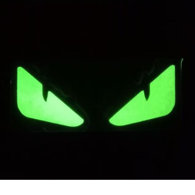 Jual STICKER MATA KUCING 1 GLOW IN THE DARK | Shopee Indonesia