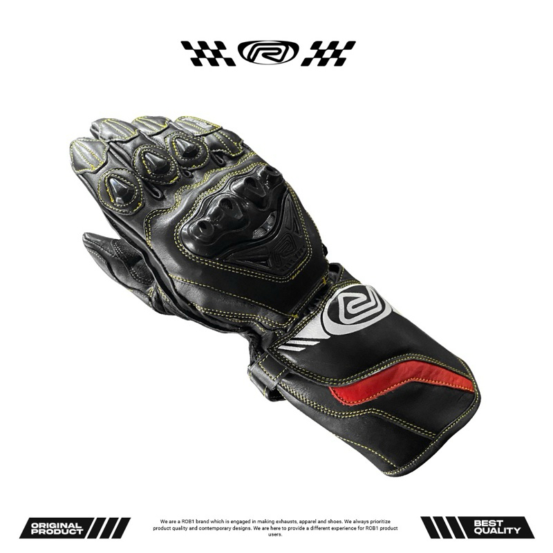 Jual Sarung Tangan Rider Road Race Premium - ROB1 Racing | Shopee Indonesia