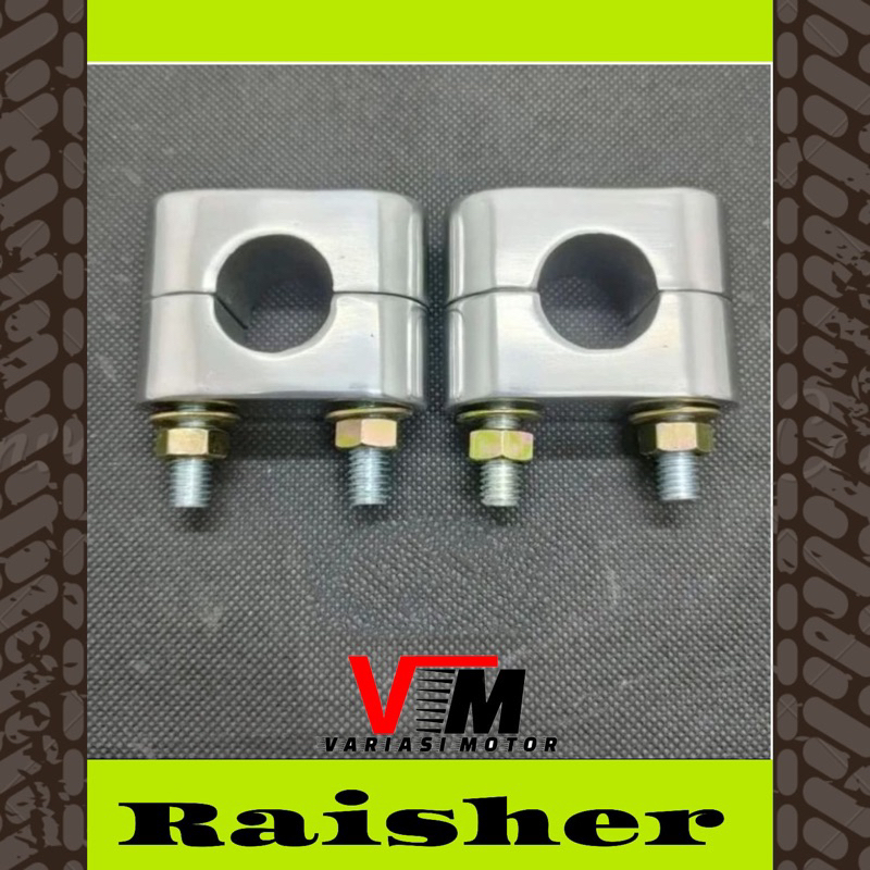 Jual Raiser Stang Riser Pangkon Stang Clamp Stang Universal Bahan ...