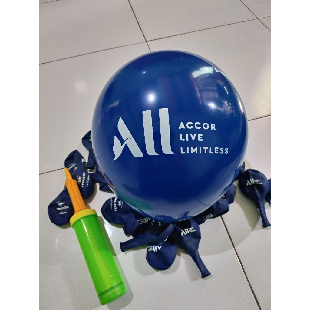 Jual Balon Sablon | Balon Latex Custom Branding Logo Perusahaan ...