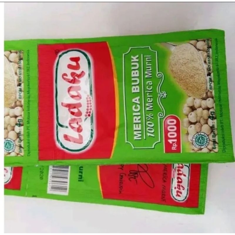 Jual Ladaku Merica Bubuk Sachet 1 Renceng 12 x 4gram | Shopee Indonesia