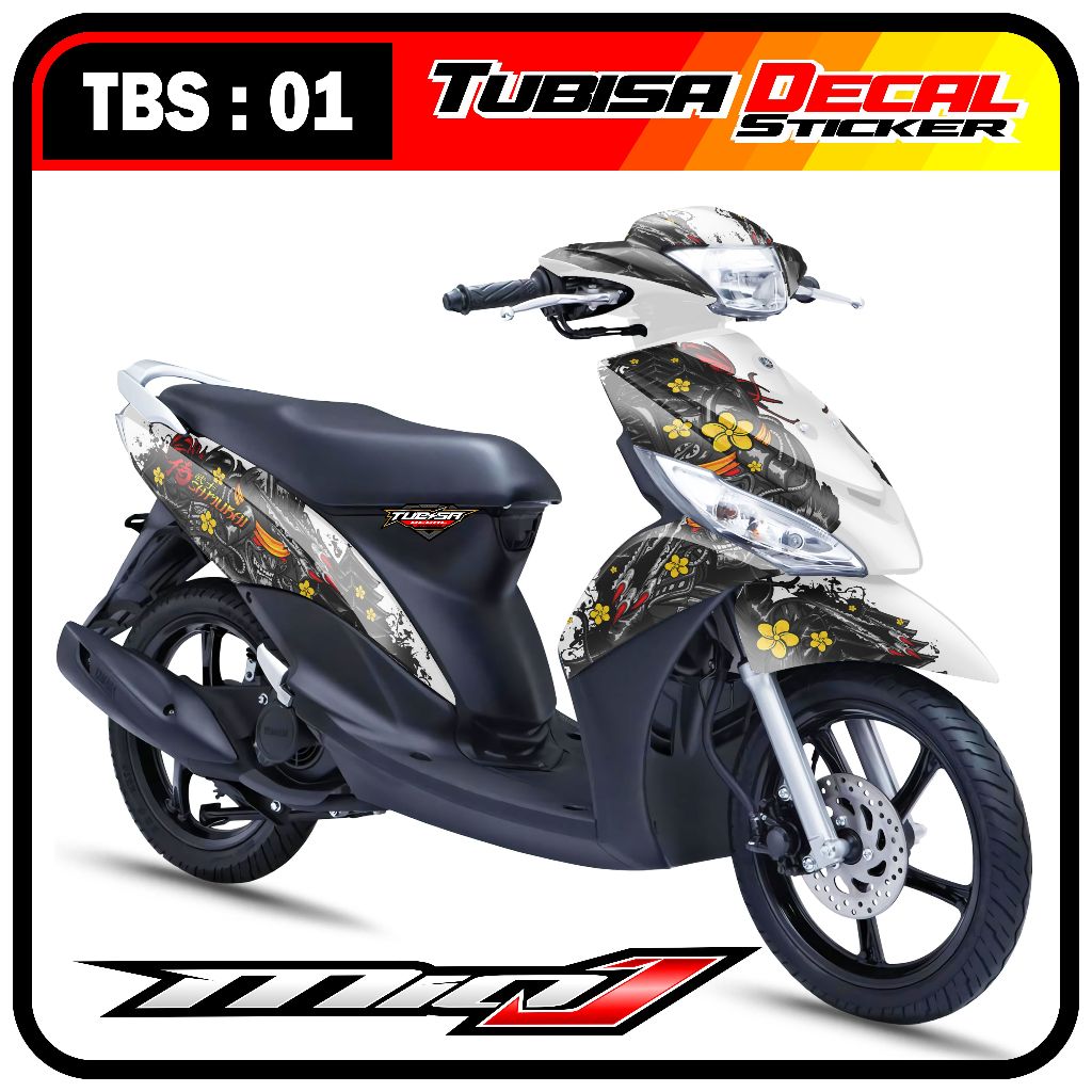 Jual Decal Sticker Full Body Yamaha MIO J - Dekal Stiker Striping Motor ...