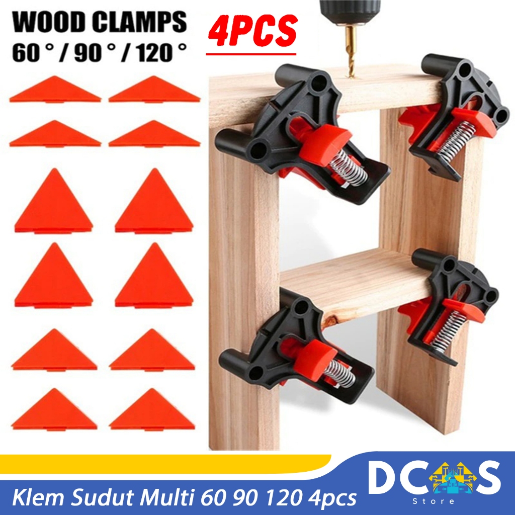Jual Spring Clamp Corner Holder Mate 4 Pcs Clamp Klem Sudut Pigura ...