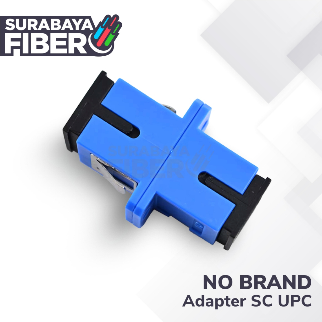 Jual [𝐏𝐑𝐎𝐌𝐎] SC UPC Adapter Fiberoptik - Konektor FO FTTH - Coupler ...