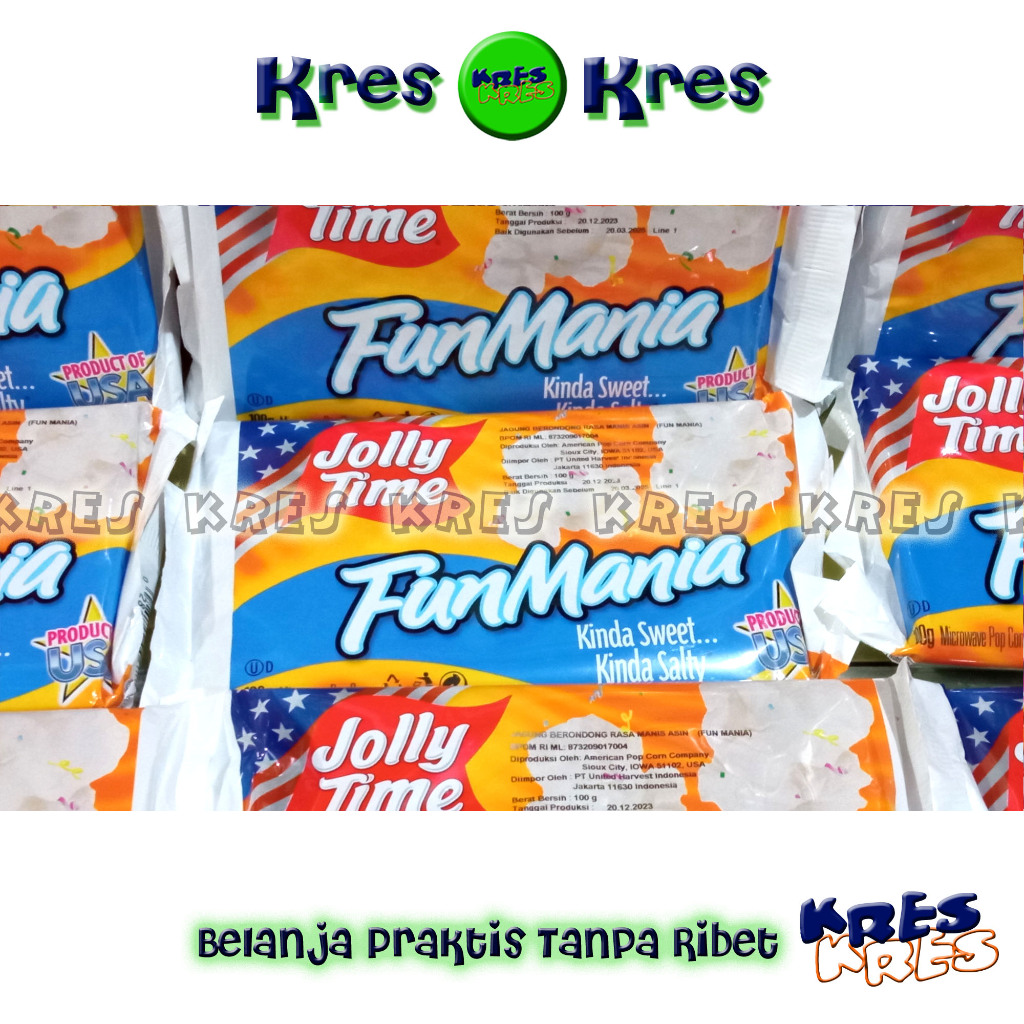 Jual Jolly Time Popcorn MALLOW MAGIC Jollytime Microwave Pop Corn ...