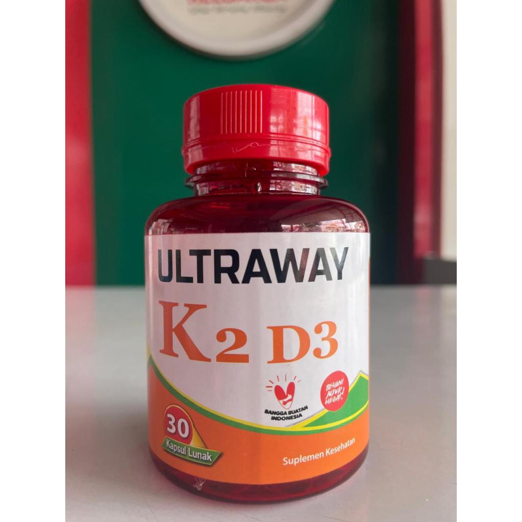 Jual ULTRAWAY VITAMIN D3 K2 ISI 30 KAPSUL UNTUK MENJAGA KESEHATAN TUBUH ...