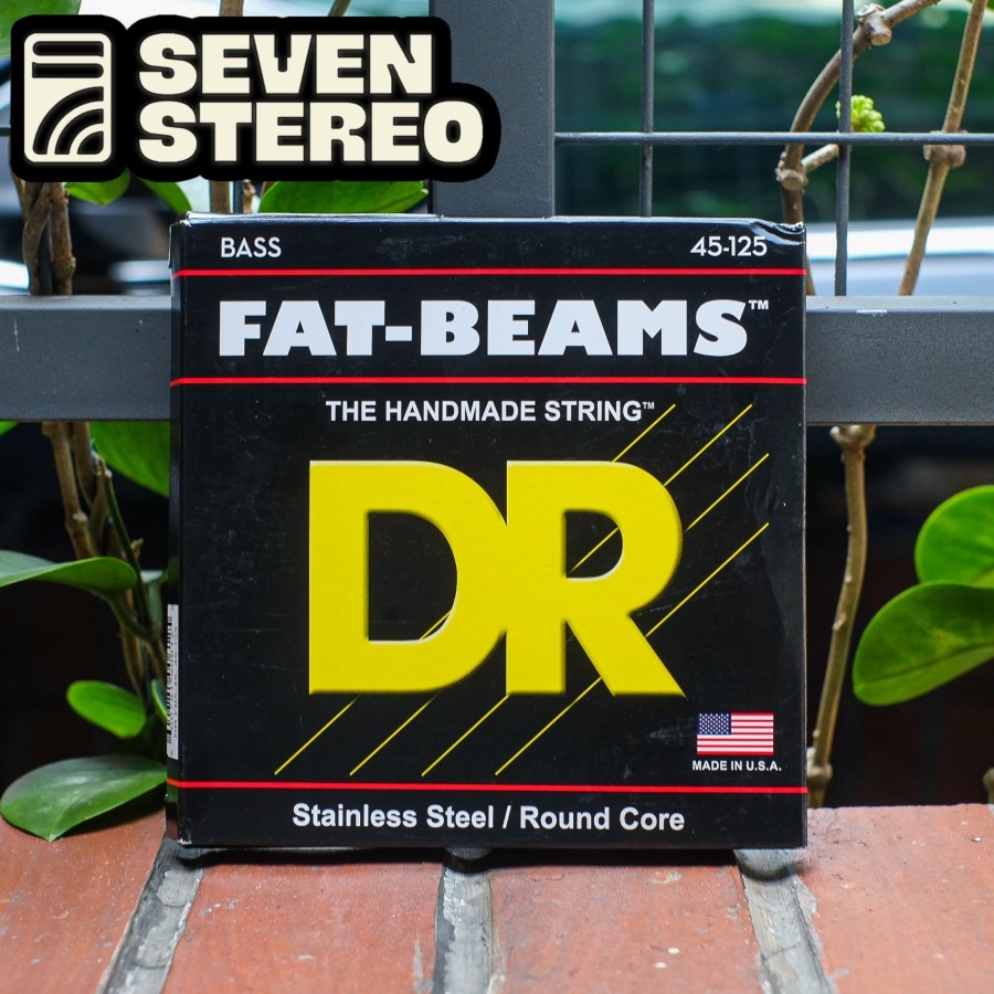 DR String FB-45 Basgitaarsnaren DR Fat-Beam Basgitaarsnaren 45-105 - Extra Volle Klank Voor Je Bas Basgitaar Snarenset