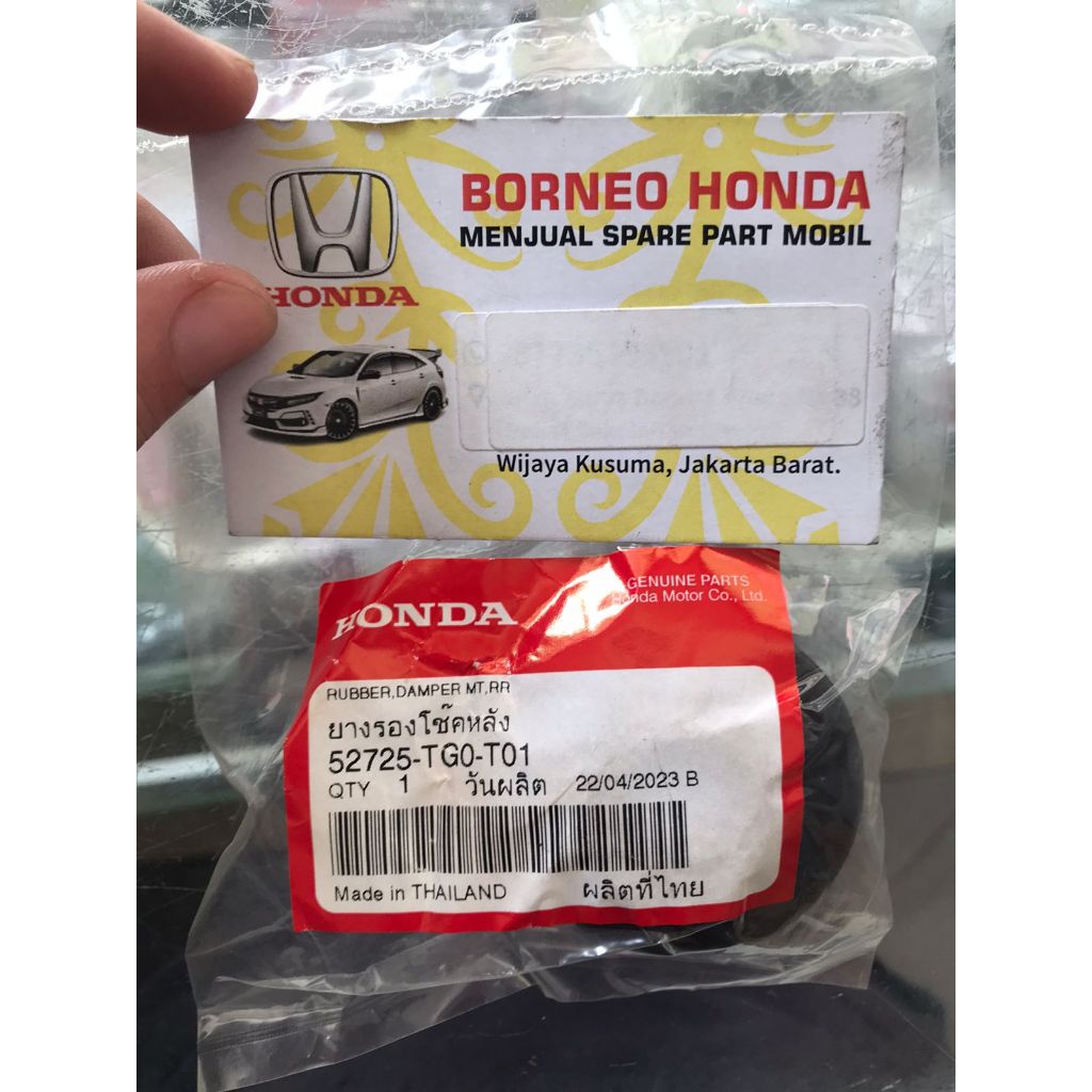 Jual KARET SUPPORT DUDUKAN SHOCKBREAKER BELAKANG JAZZ CITY FREED BRIO ...