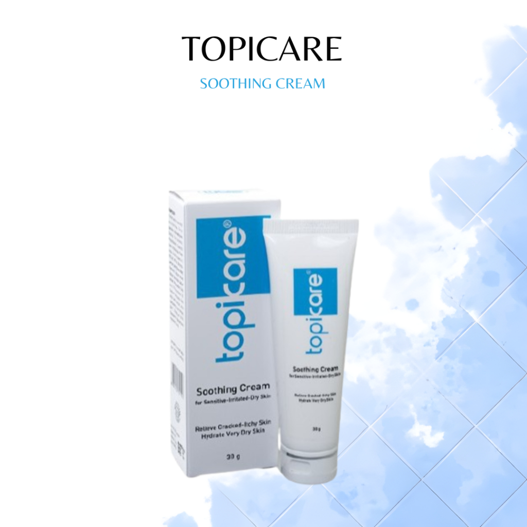 Jual Topicare CERAMIDE SOOTHING CREAM 30gr/100gr Original / Krim Kulit ...