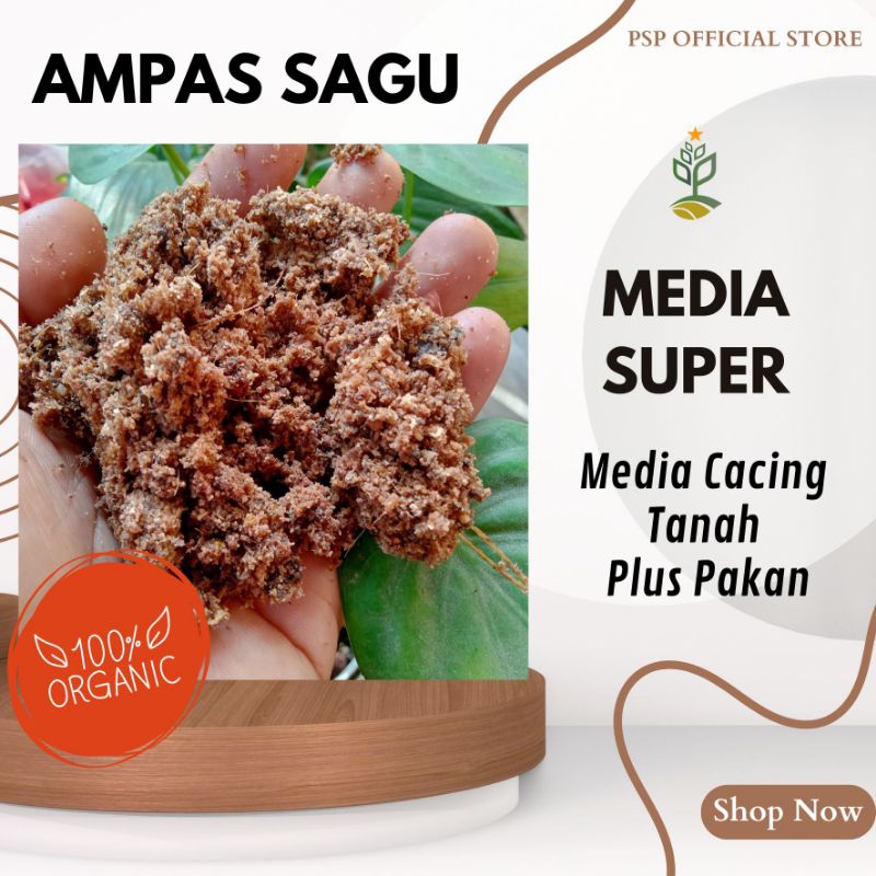 MEDIA CACING TANAH + PAKAN | SIAP PAKAI ANTI KABUR