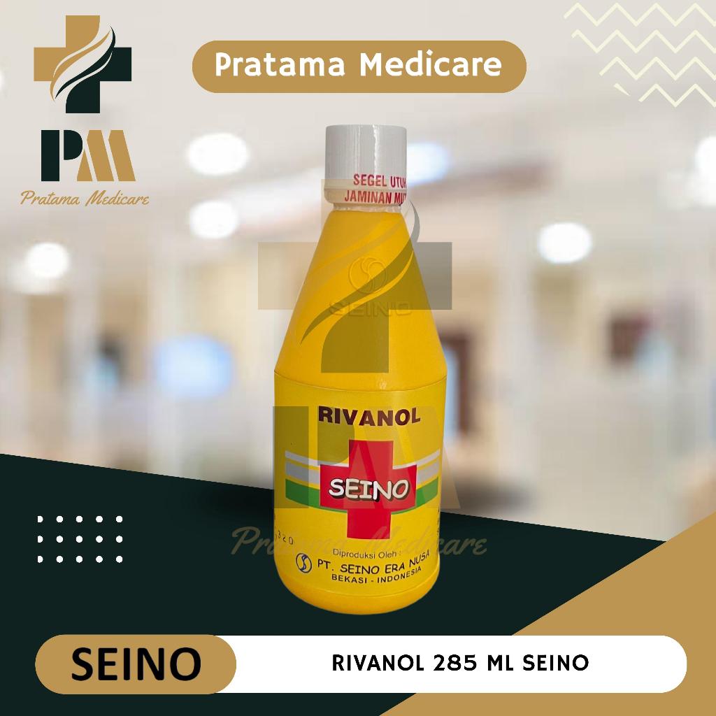 Jual Pembersih Luka RIVANOL Cairan Antiseptik P3K MERK SEINO 285 Ml ...
