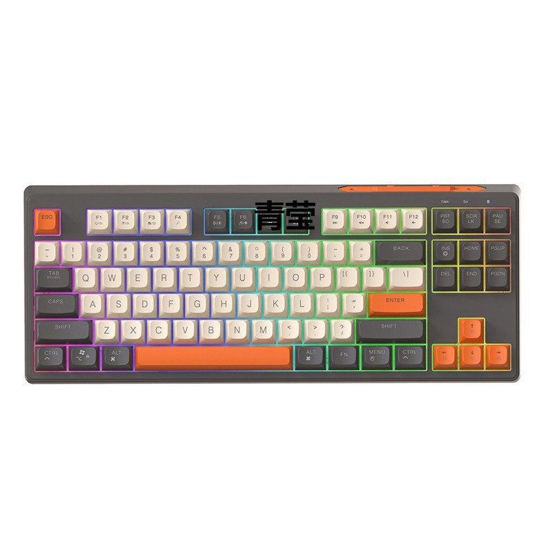 Jual Keyboard Gaming Wireless Dual Mode RGB RechargeableKeiboard Tombol ...
