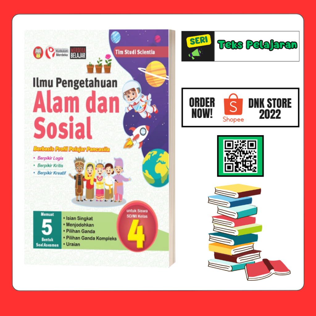 Jual Buku IPAS SD Kelas 4 Paket Kurikulum Merdeka | Shopee Indonesia