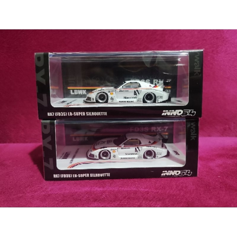 Jual Inno64 LBWK Mazda Rx7 (FD3S) LB-Super Silhouette White | Shopee ...