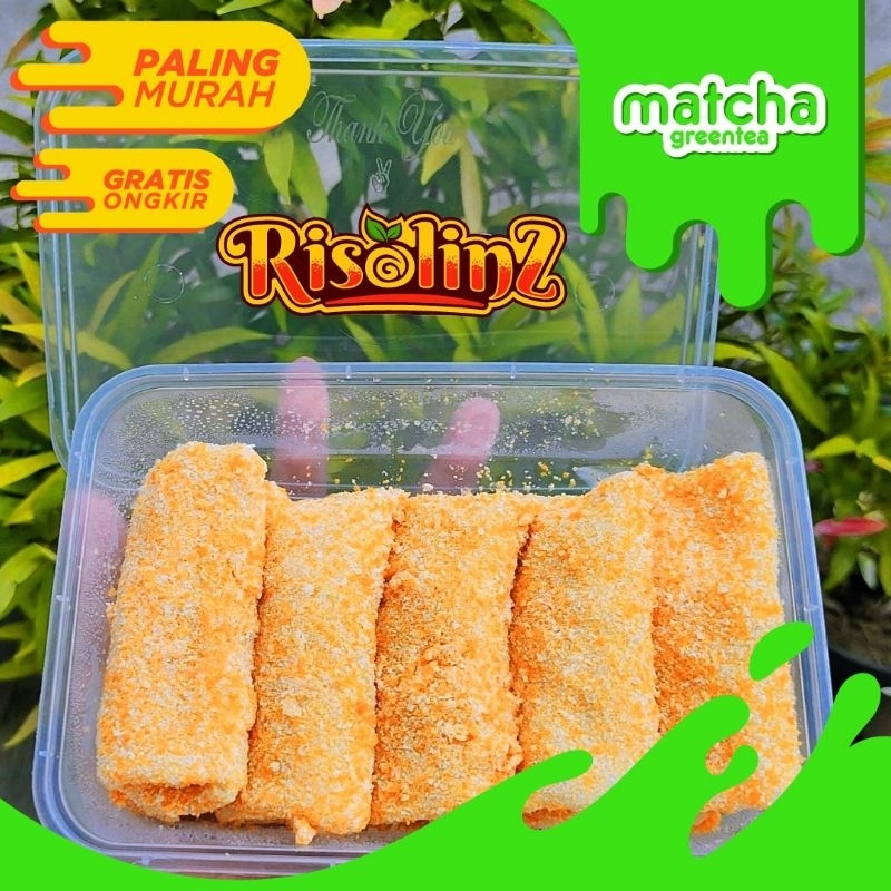 Jual SPESIAL!!! RISOL MATCHA (Green Tea) by Risolinz | isi 5pcs / pack ...