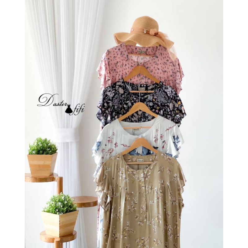 Jual liyana by daster fifi bahan premium adem kekinian cantik | Shopee ...
