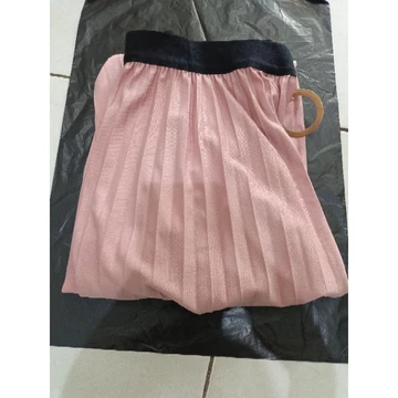 Rok Plisket RANIA ZR Dan Hi Fashion Variasi Ring Ban Pinggang