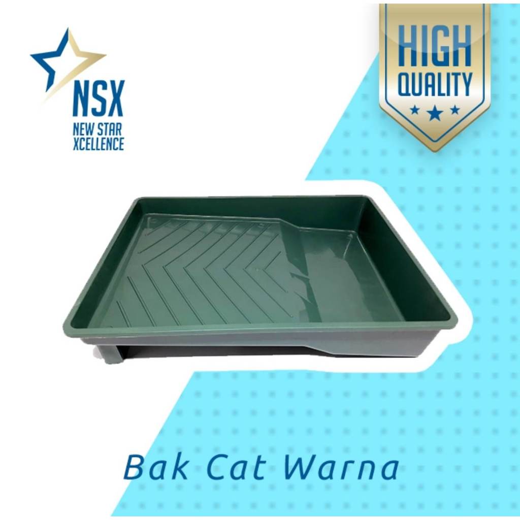 Jual Paket Bak Cat Miring + Kuas Roll Rol 4