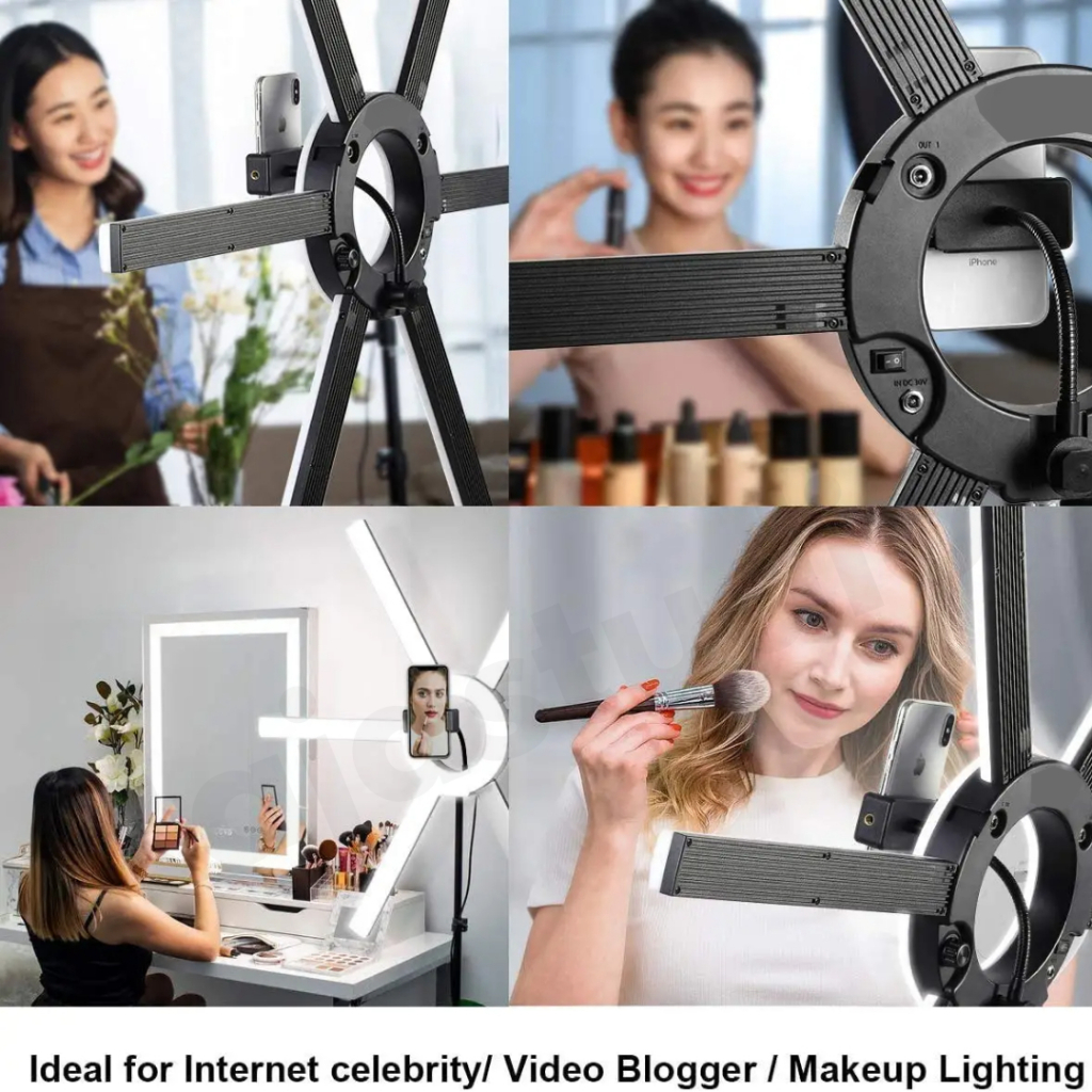 Jual LED Bi-Color Star Light / X Lamp / Ring Light Star + Light Stand ...