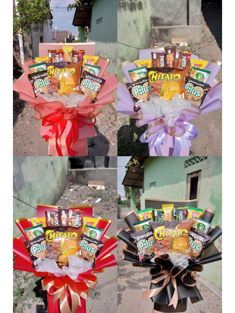 Jual BUCKET SNACK PINK / BUKET SNACK / BUCKET SNACK WISUDA SEMPRO ...