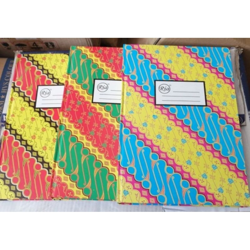Jual Buku folio ria 200 lembar /buku akutansi / buku hard cover ...