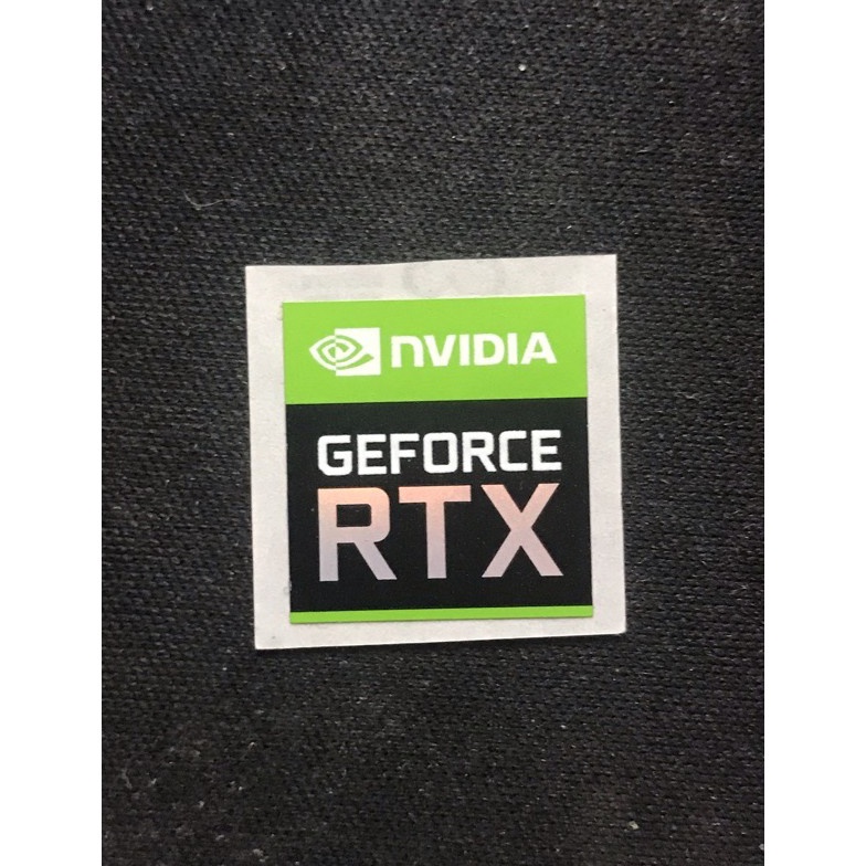 Jual Sticker stiker logo nVidia GeForce RTX 219 or | Shopee Indonesia