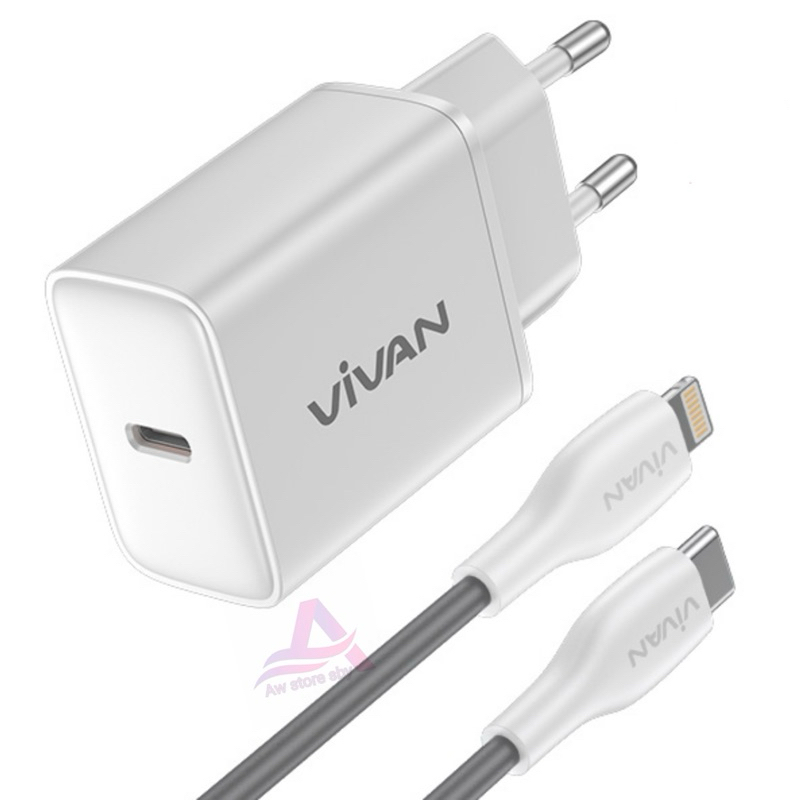 Jual VIVAN Charger Usb C To Lightning 20W PD Super Fast Charging