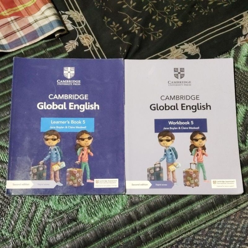 Jual 2 BUKU ORI CAMBRIDGE GLOBAL ENGLISH LEARNERS BOOK & WORKBOOK 5 ...