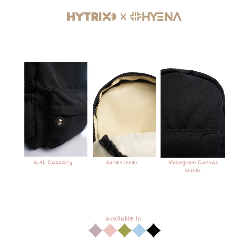 Jual HYTRIX [RM508] - Colour Pop Backpack Water reppelent - Ransel Mini ...