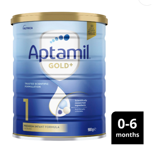 Jual Aptamil Gold+ Baby Infant Formula From 0-6 Months 900g