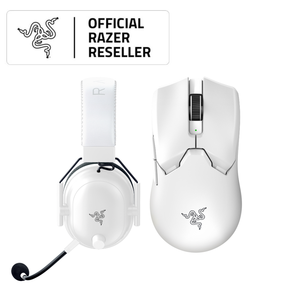 Jual Razer Blackshark V2 Pro White Wireless Gaming Headset + Razer ...