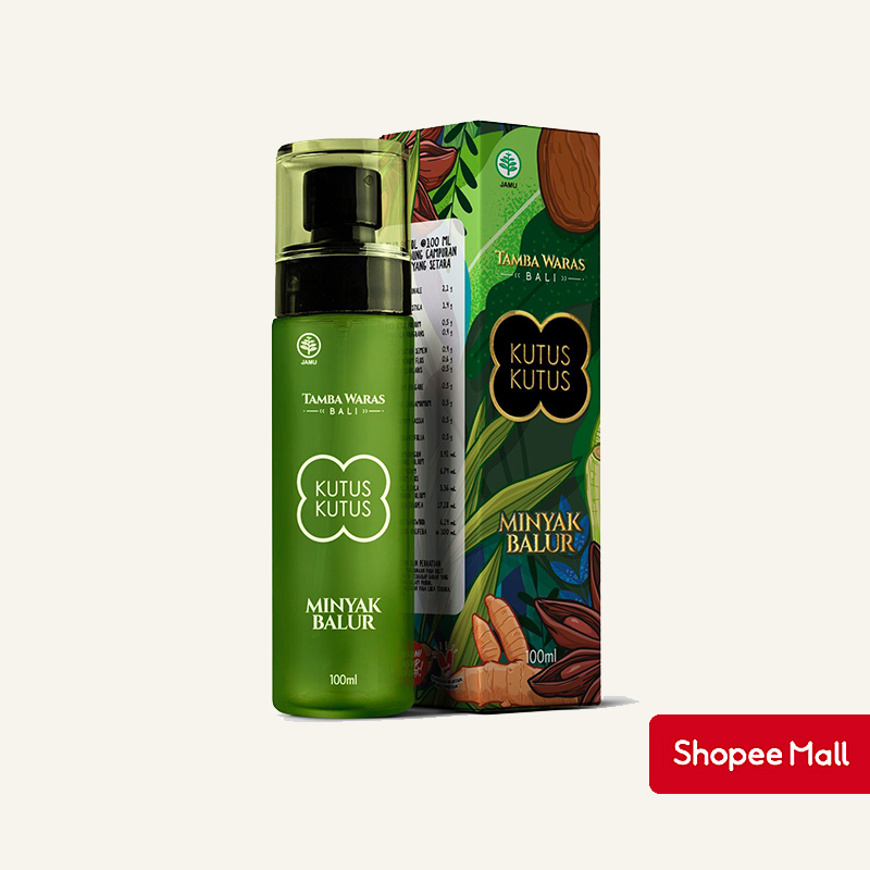 Jual Minyak Kutus Kutus Herbal Organic 100ml Kemasan Baru Shopee