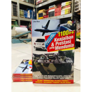 ( PROMO BUKU MURAH ORIGINAL ) BUKU PENGETAHUAN / REFERENSI / 1100++ KEAJAIBAN & PRESTASI YANG MENDUNIA / I