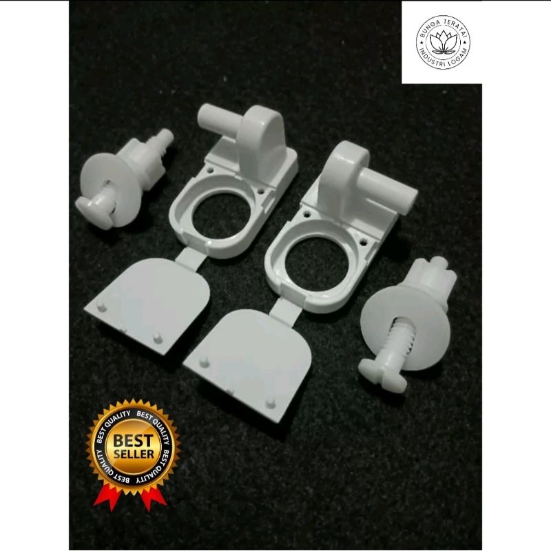 Jual Engsel Kaki Tutup Kancing closet duduk kloset closed toilet cover ...