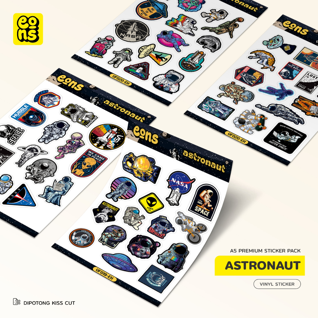 Jual Stiker ASTRONOT Waterproof Aesthetic- untuk Laptop, Motor, dan ...