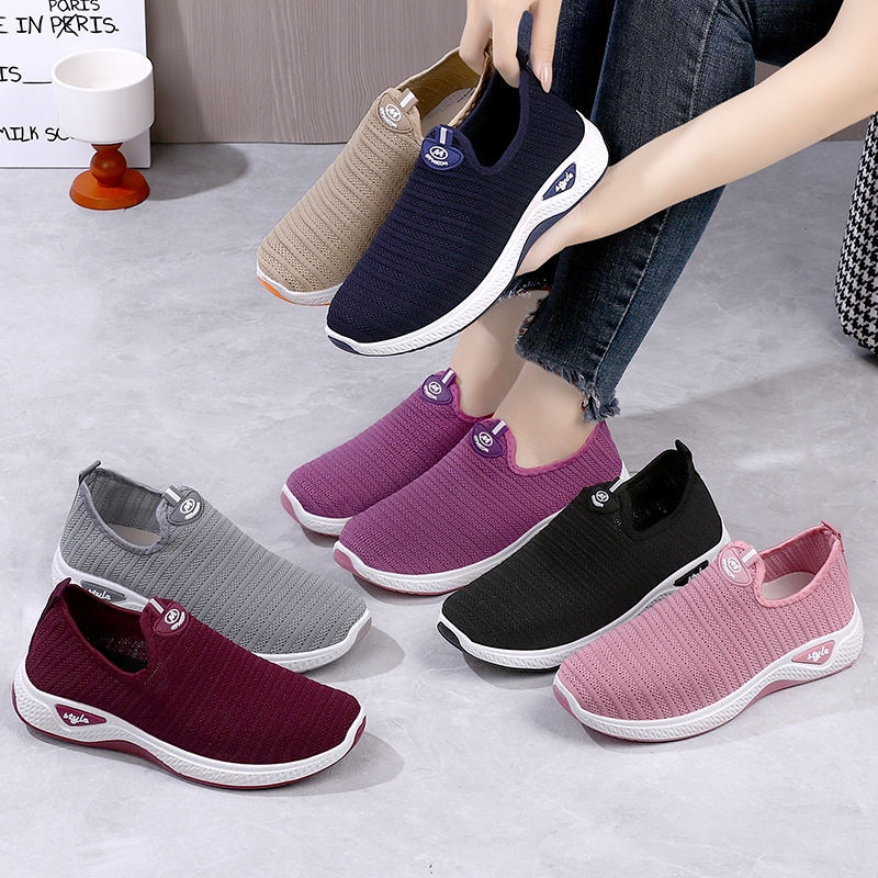 Jual RAV SEPATU SNEAKERS WANITA SLIP ON STYLE CASUAL Shopee Indonesia