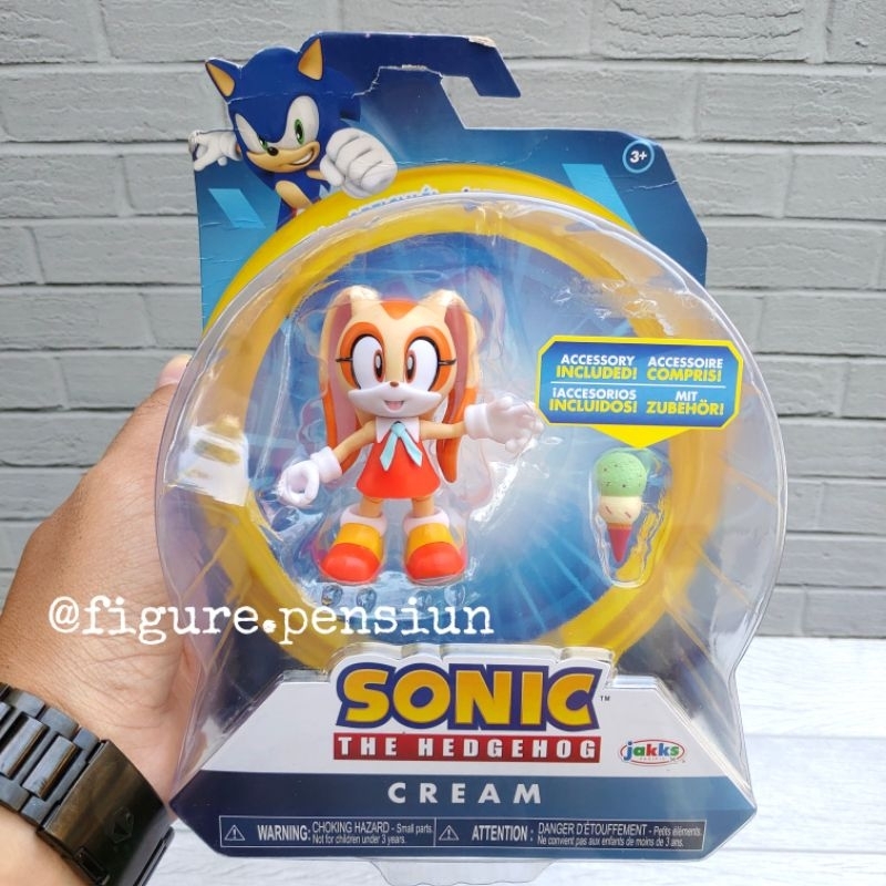 Jual SONIC THE HEDGEHOG MODERN CREAM JAKKS PACIFIC ACTION FIGURE 4 ...