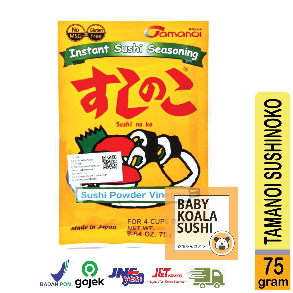 Jual TAMANOI Sushinoko Bumbu Nasi Sushi 75 g | Seasoning Instan Import ...
