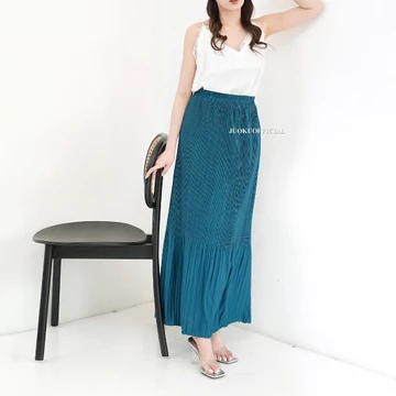 Rok Plisket Lidi Cabang Rok Plisket Duyung Rok Premium Pleated Skirt