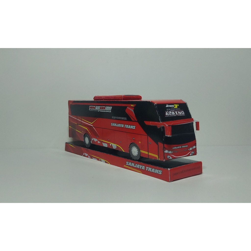 Jual Miniatur Bus Sanjaya Trans Albino - CV Kurnia Project Store ...