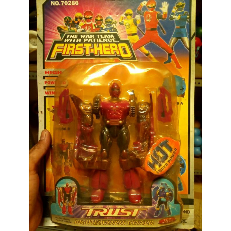 Jual Mainan Action Figure Power Rangers Transformer Jadul Lawas Koleksi ...