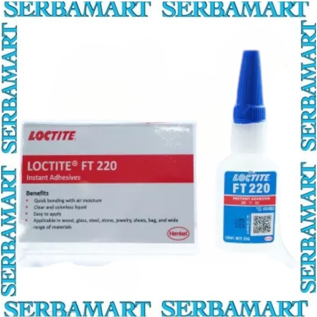 Jual LEM LOCTITE SEPATU FT220 20GRAM - LOCTITE FT 220 20GR ORIGINAL ...