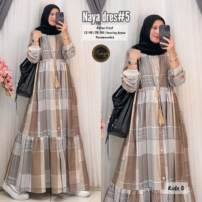 Jual Riska Dress by Meisa | Shopee Indonesia