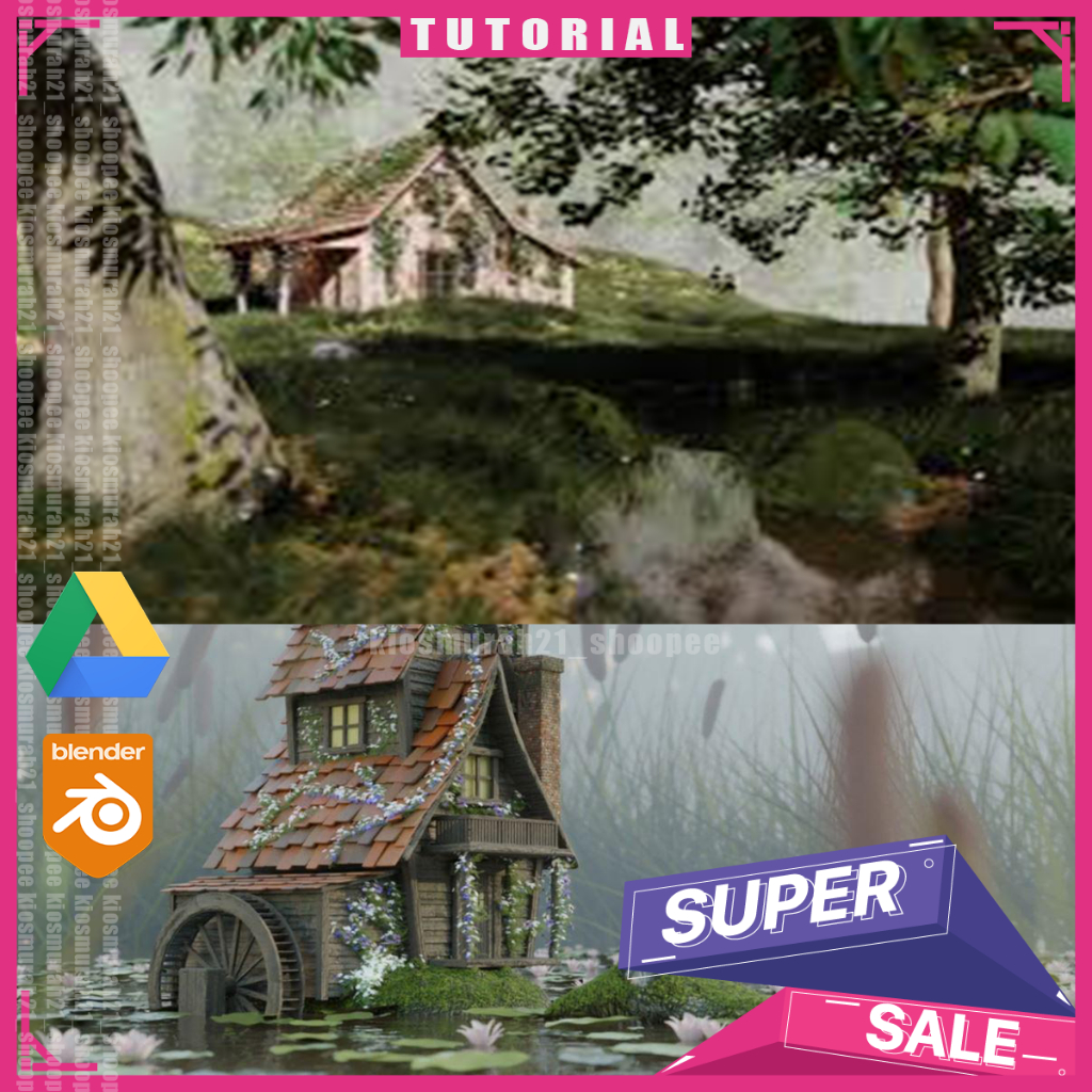 Jual Environment course in blender 2.93 Blender 3D Tutorial | Shopee ...