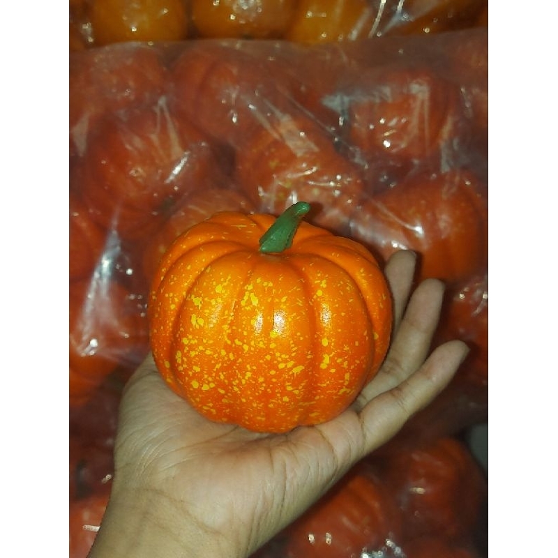 Jual hallooween haloween hallowen halowen labu pumpkin labu orange ...