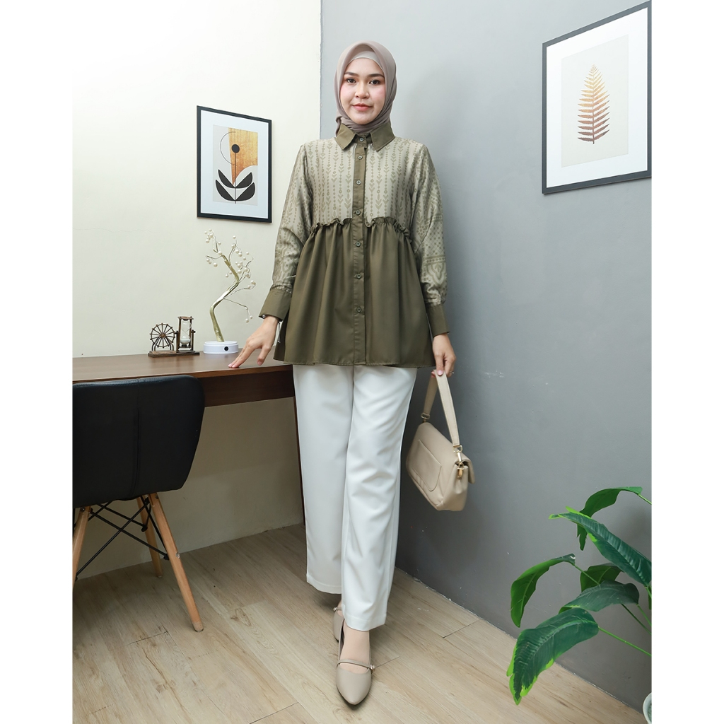 Jual BASILA silk series-Pakaian Terbaru by myHMi | Shopee Indonesia
